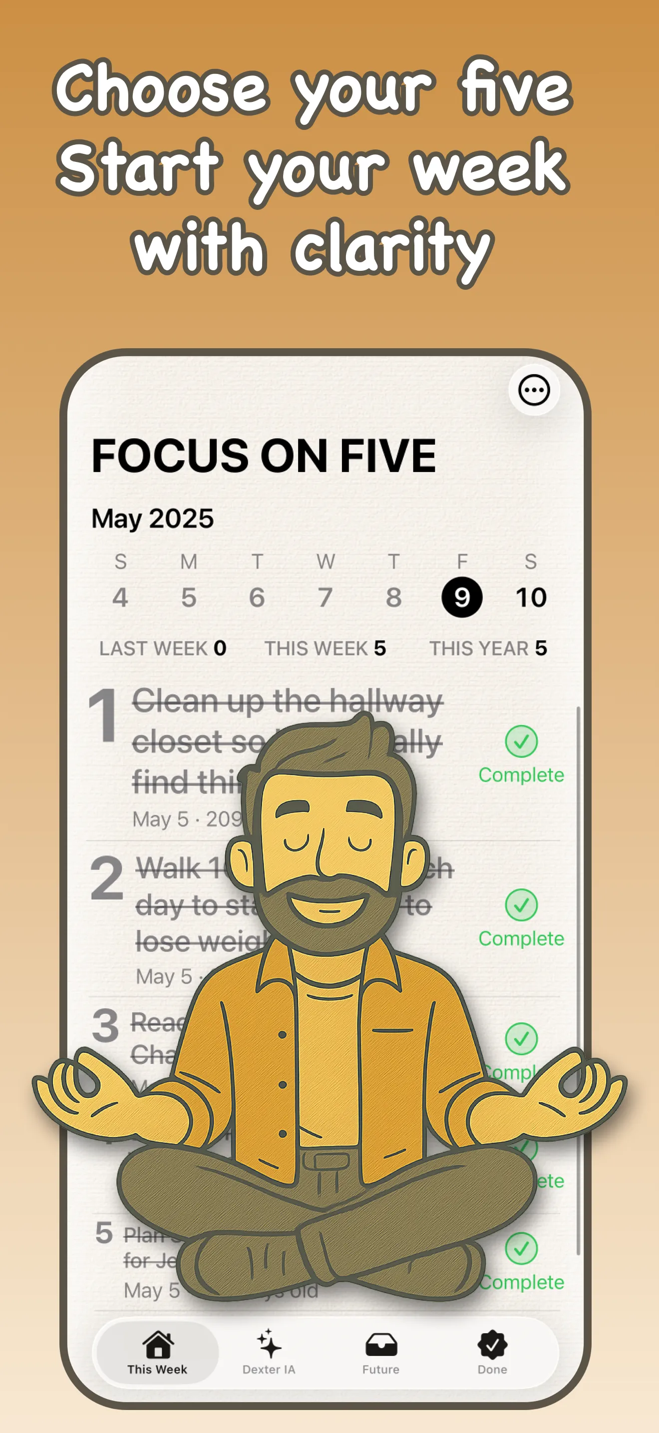 Focus on Five - Priority added
